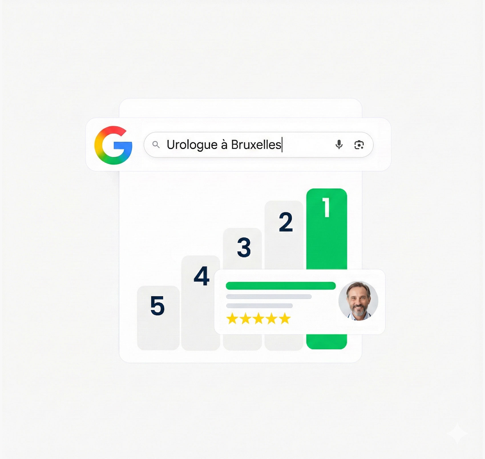 Marketing Google pour médecins et cliniques Belgique