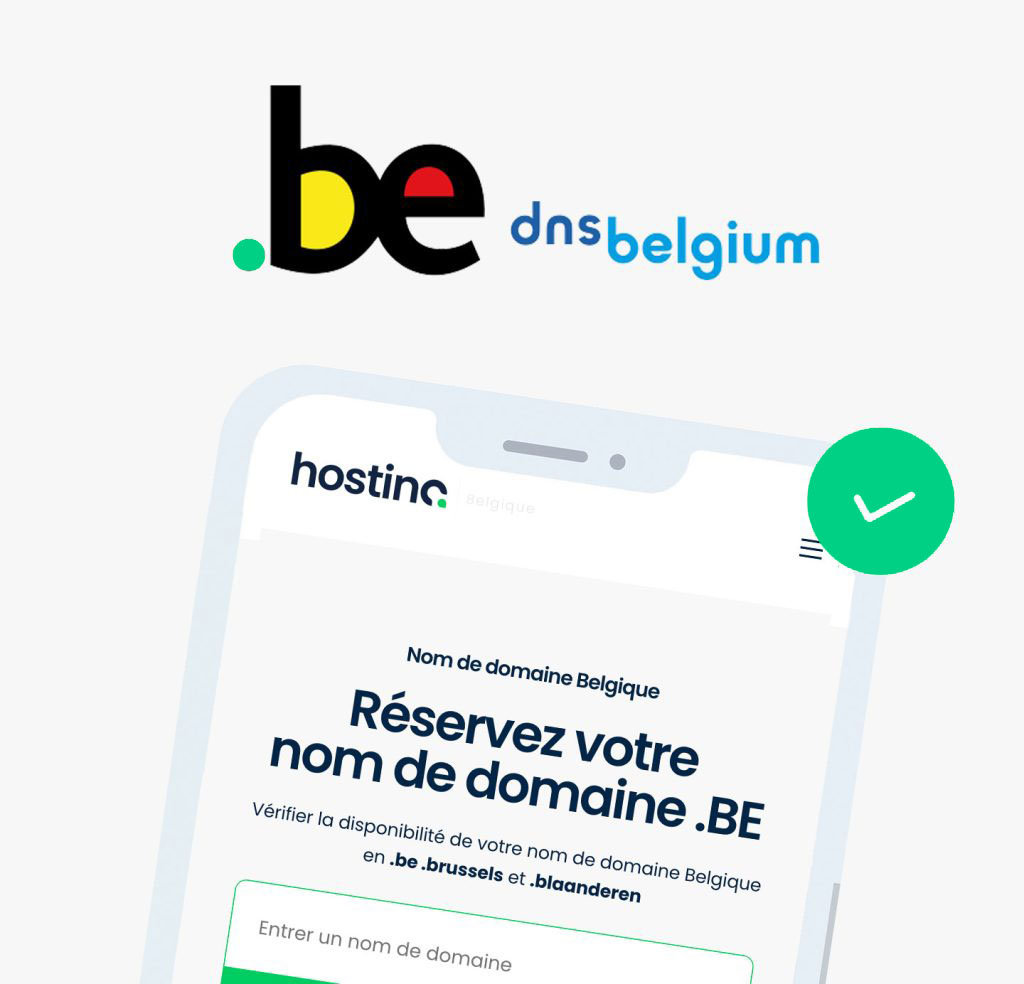 Nom de domaine .be - DNS Belgium