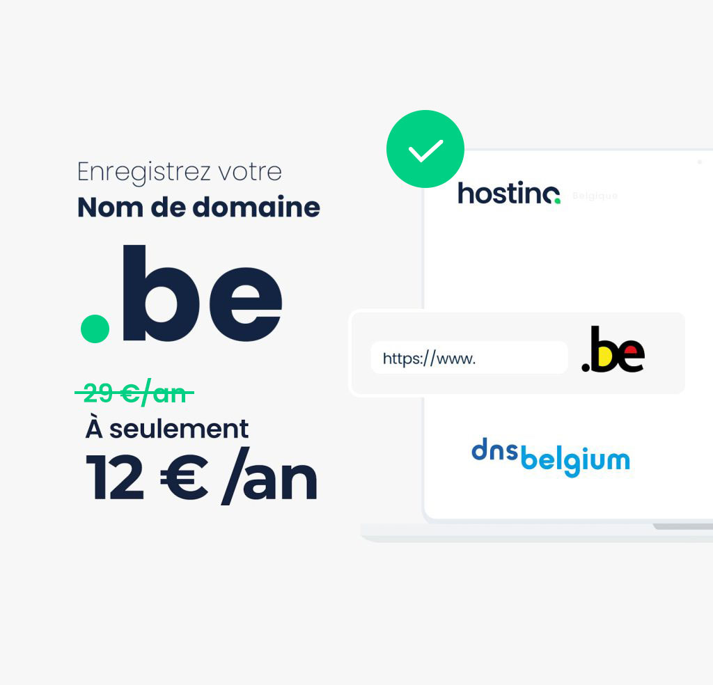 Nom de domaine Belgique